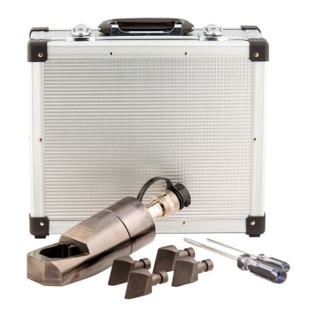 Bva Hydraulics BVA Hydraulic Nut Splitter Set with Aluminum Case & 5 PCS Wedges, 15 Ton HNS15T
